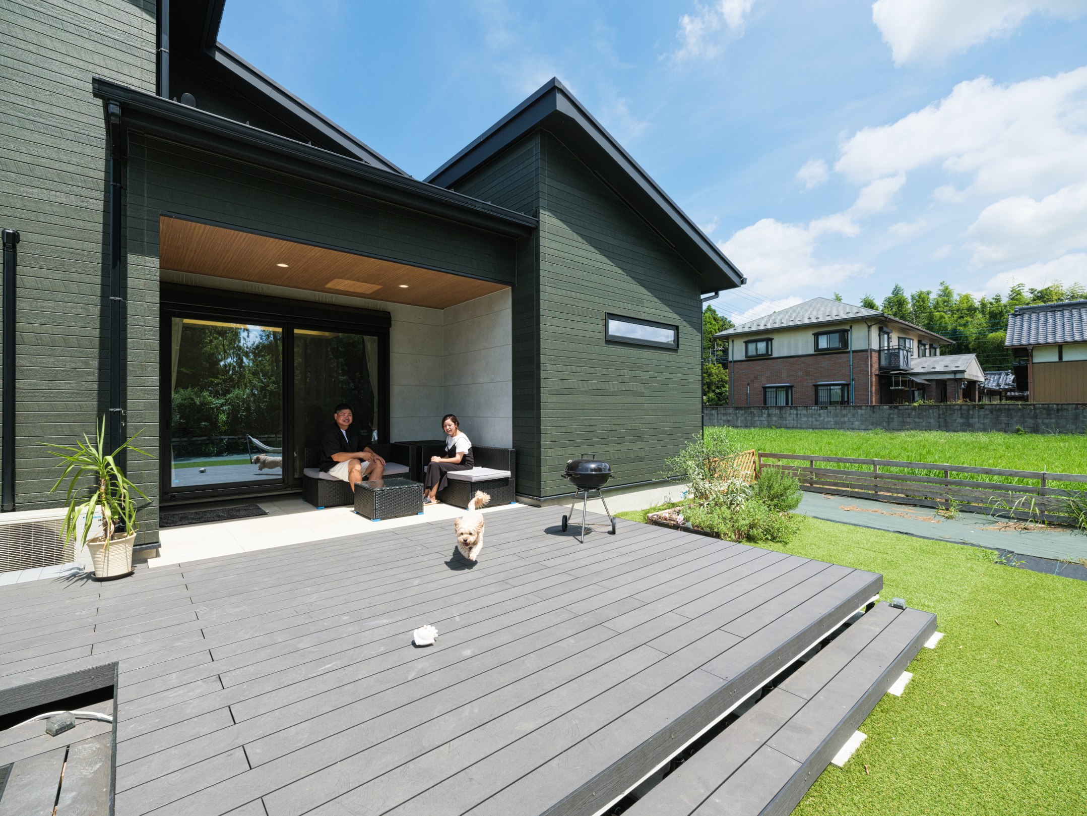 1.5建でワンフロア生活実現。動線の工夫や遊び心いっぱい　－つくば市　H様－　　