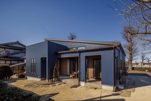 自然素材と空間にこだわる平屋　阿見町