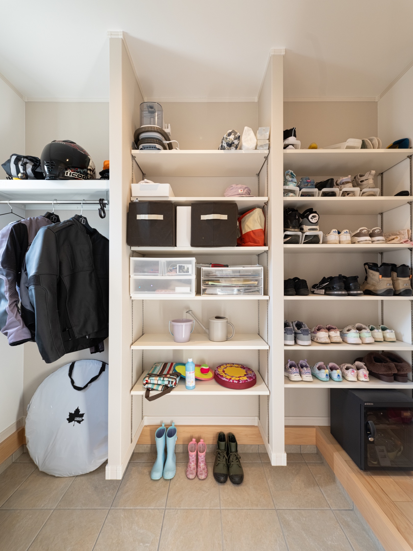 家事も子育ても楽しい回遊動線 新・平屋スタイルの1.5 階建て　－稲敷市O様－　　