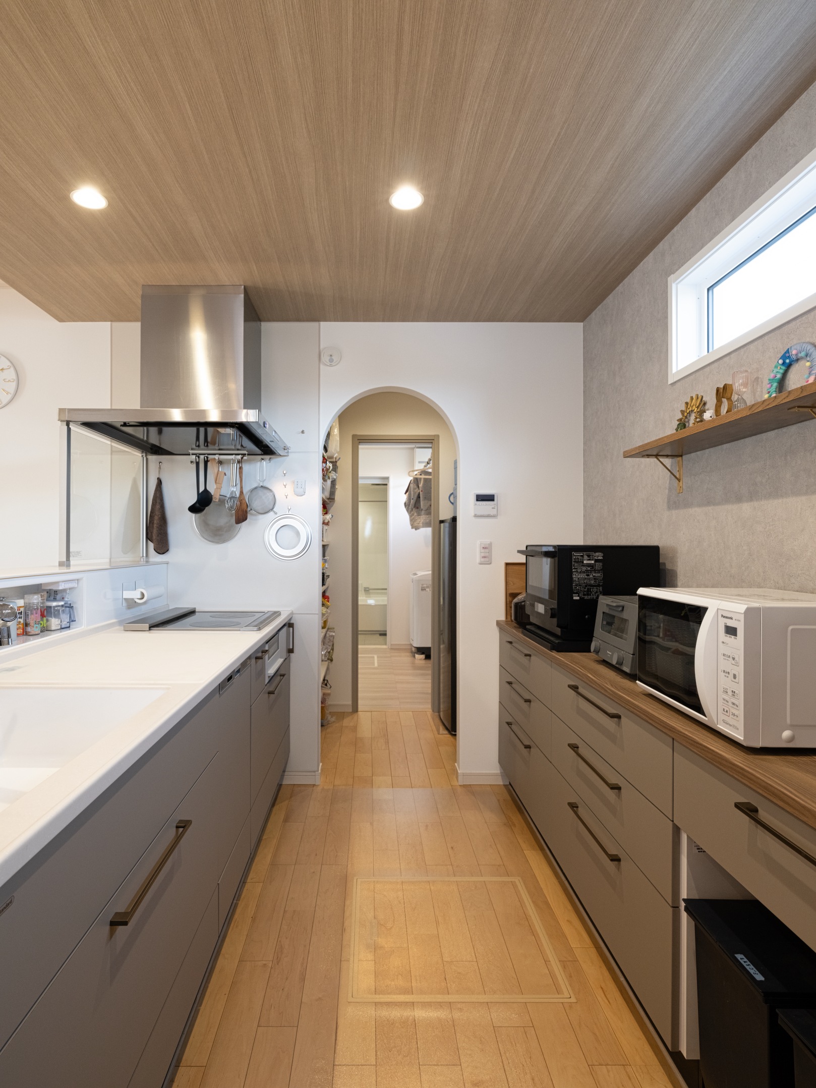 家事も子育ても楽しい回遊動線 新・平屋スタイルの1.5 階建て　－稲敷市O様－　　