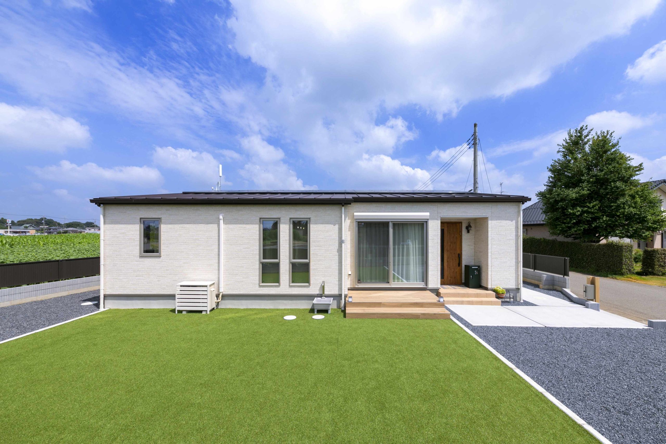 ぐるぐる回れる動線が便利！ 子育ても趣味もより楽しくなる平屋　－坂東市　Y様－　　