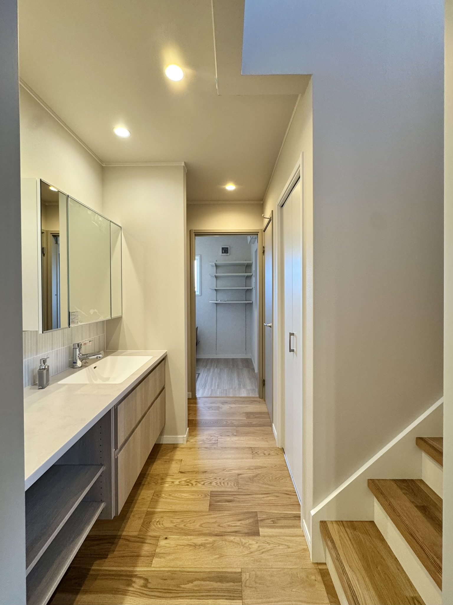 キッチンと動線